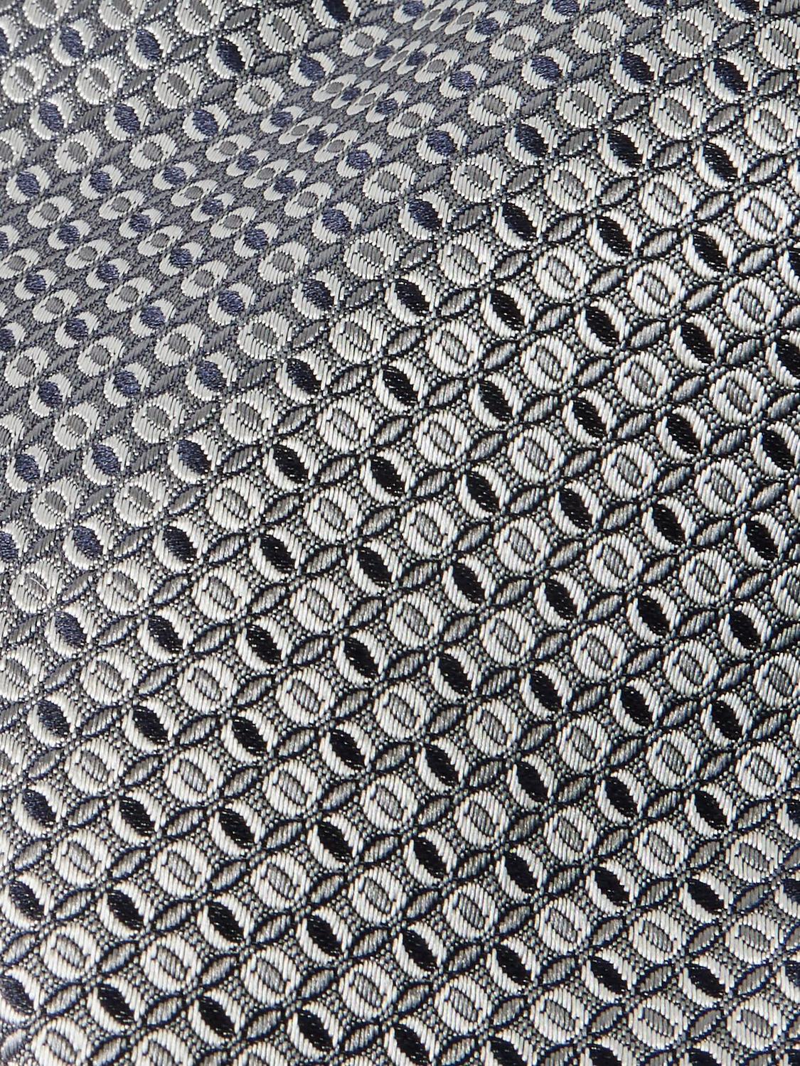 

Галстук из шелкового жаккарда шириной 8 см CANALI, серый