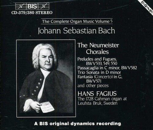 

CD диск Bach / Fagius: Complete Organ Music 5
