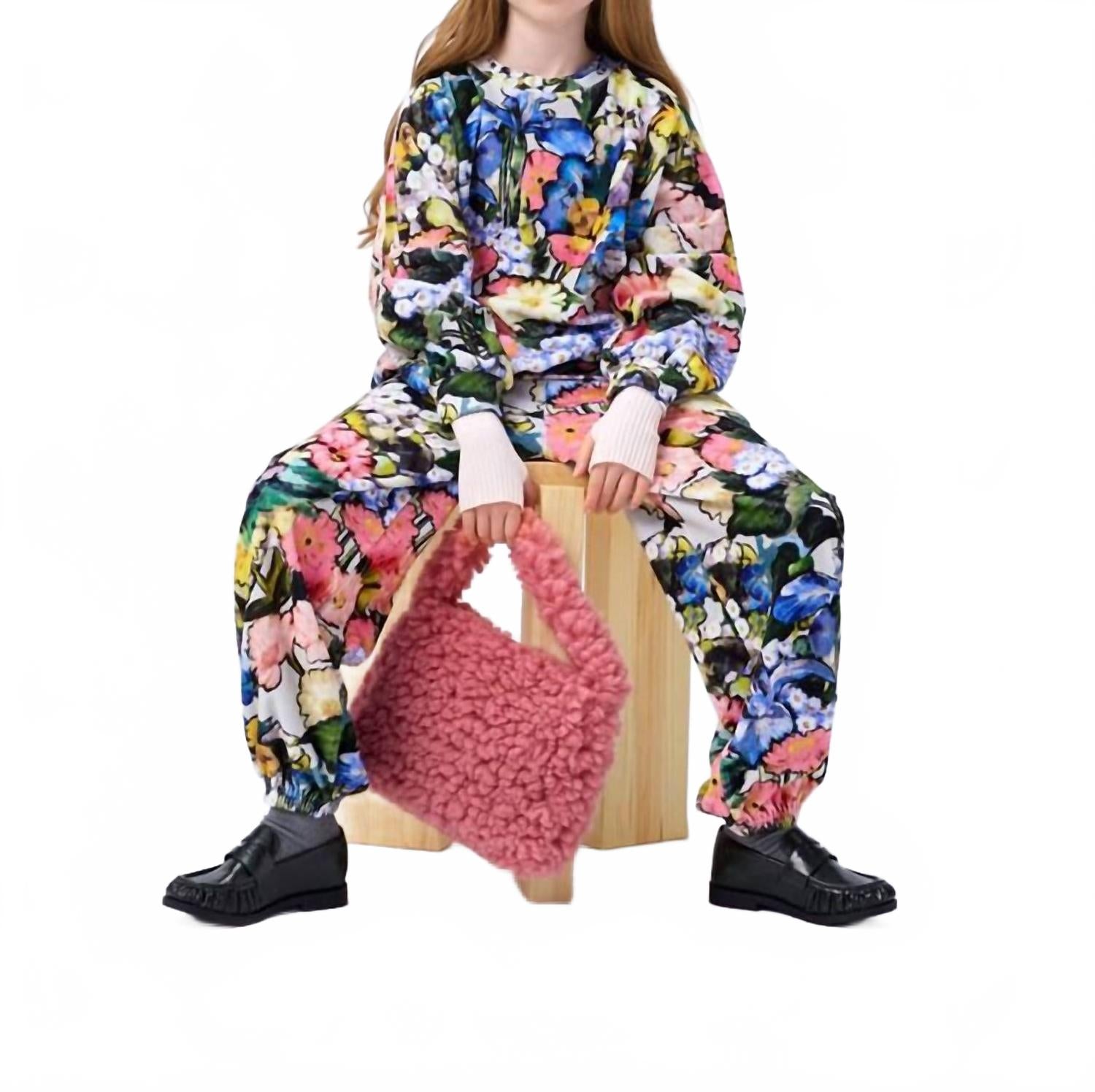 

Толстовка Marika с круглым вырезом и цветочным принтом Molo, Floral Impression