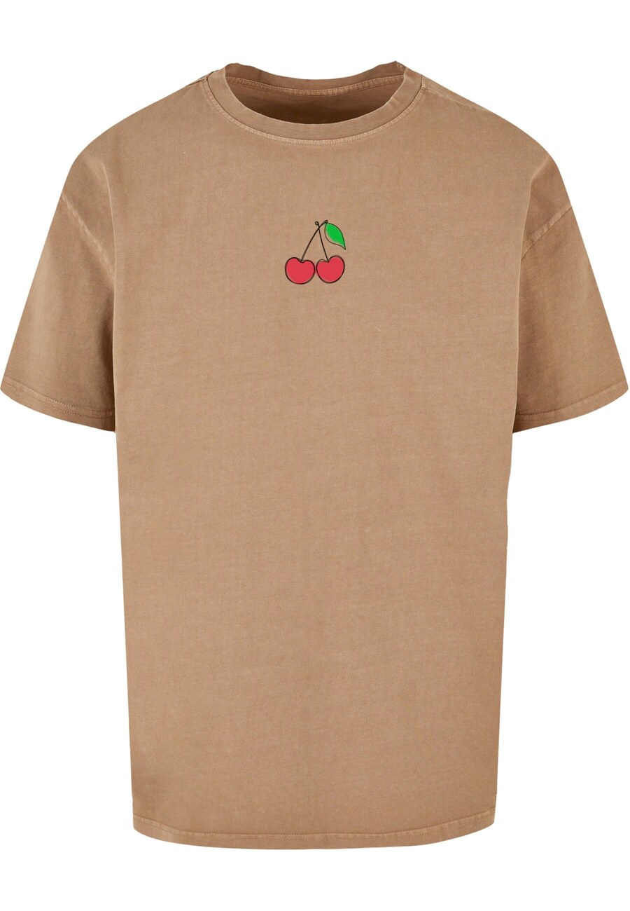 

Классическая футболка Merchcode Shirt Summer- Sweet Cherry, бежевый