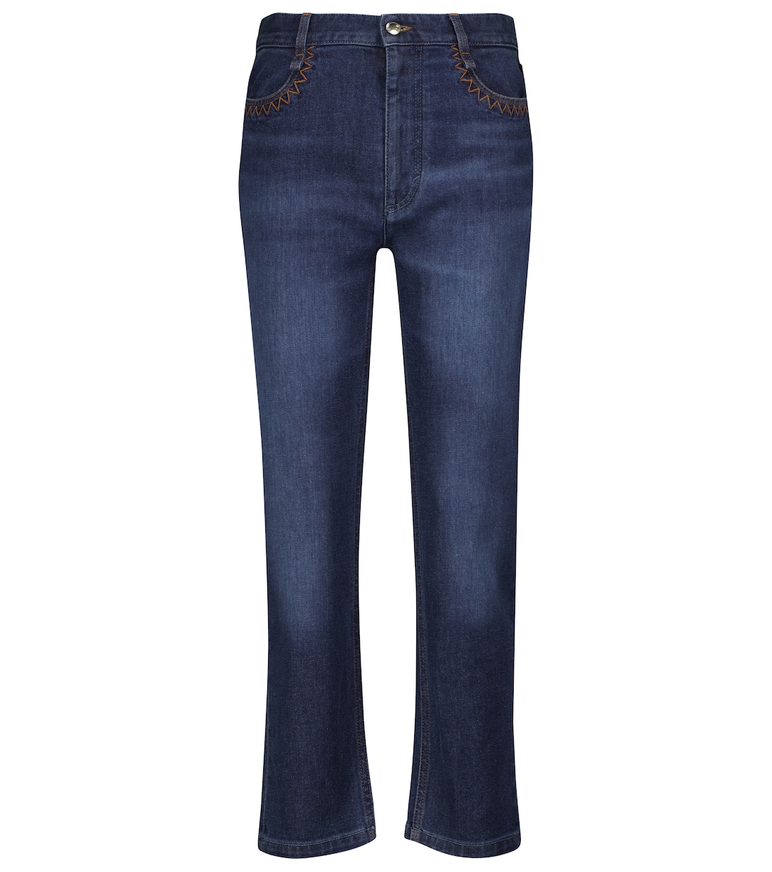

Прямые джинсы с высокой талией Chloé, Denim Blue