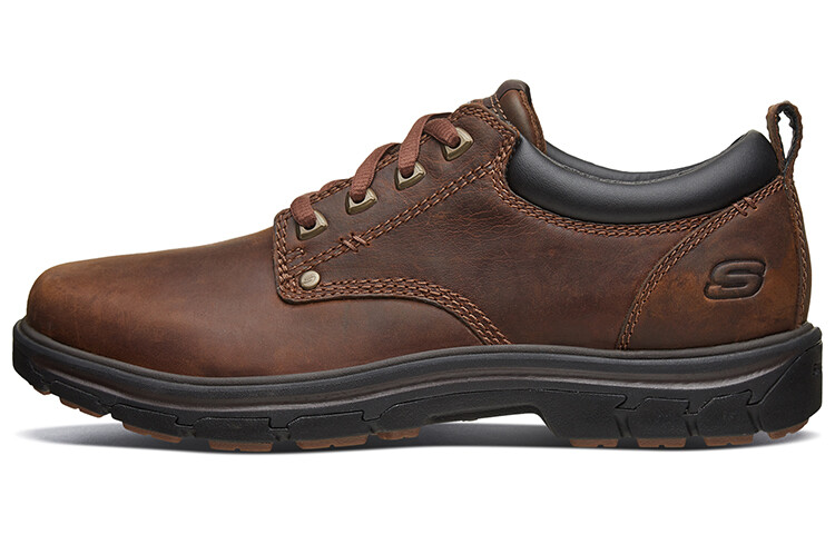 

Мужские повседневные мужские низкие темно-коричневые Skechers