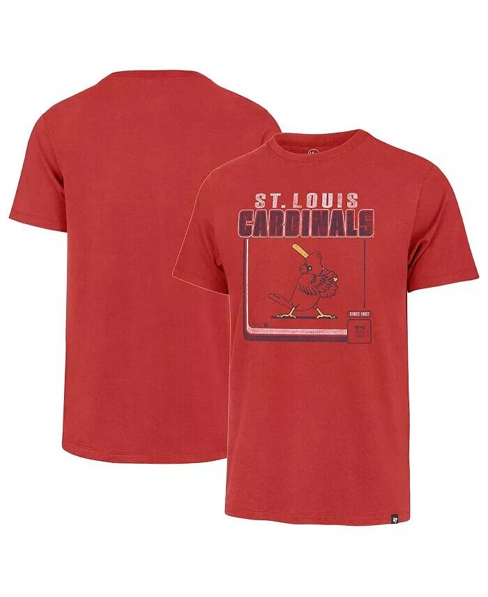 

Мужская красная футболка St. Louis Cardinals Borderline Franklin '47 Brand