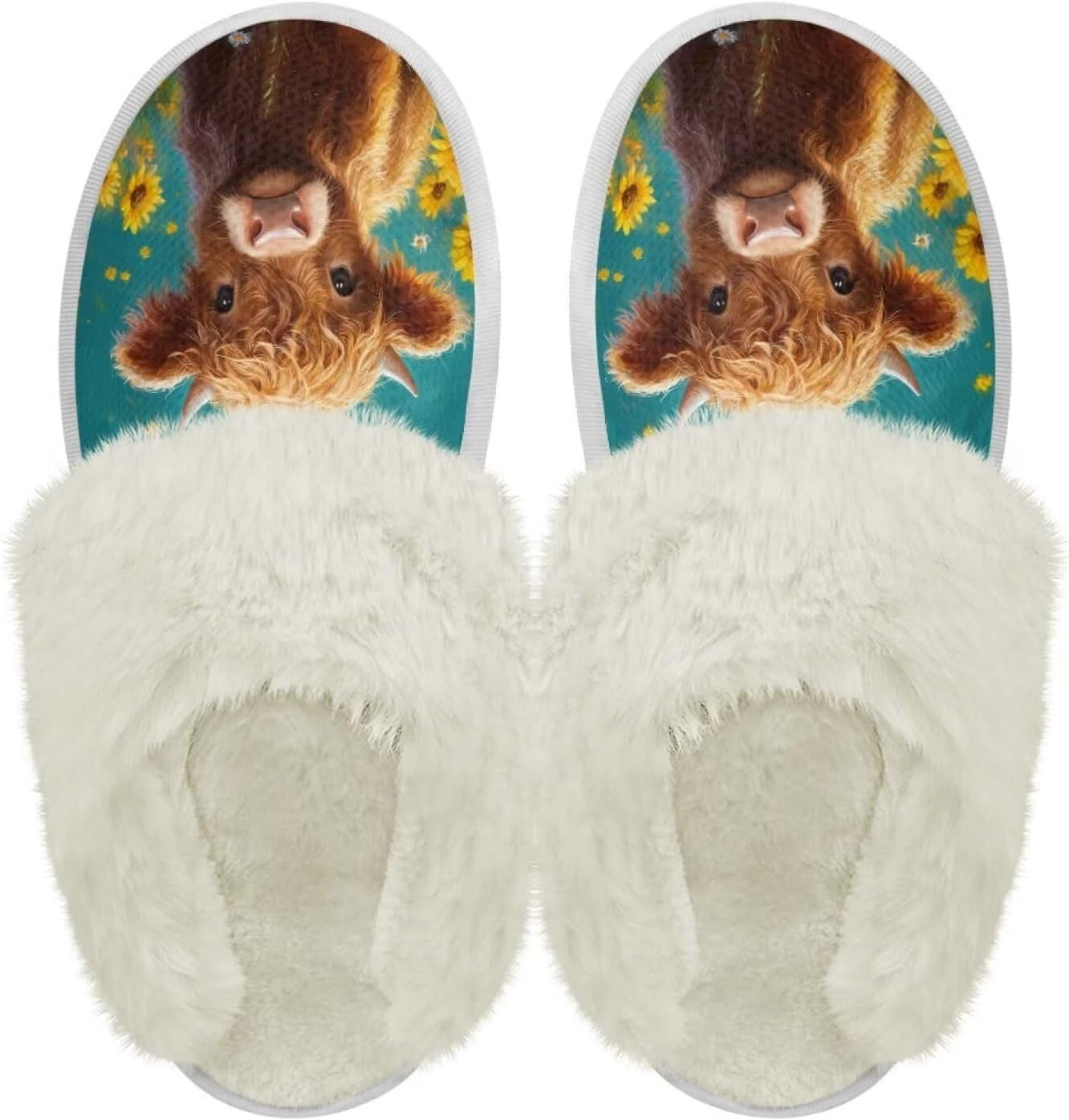 

Пушистые плюшевые тапочки с эффектом памяти Chaqlin