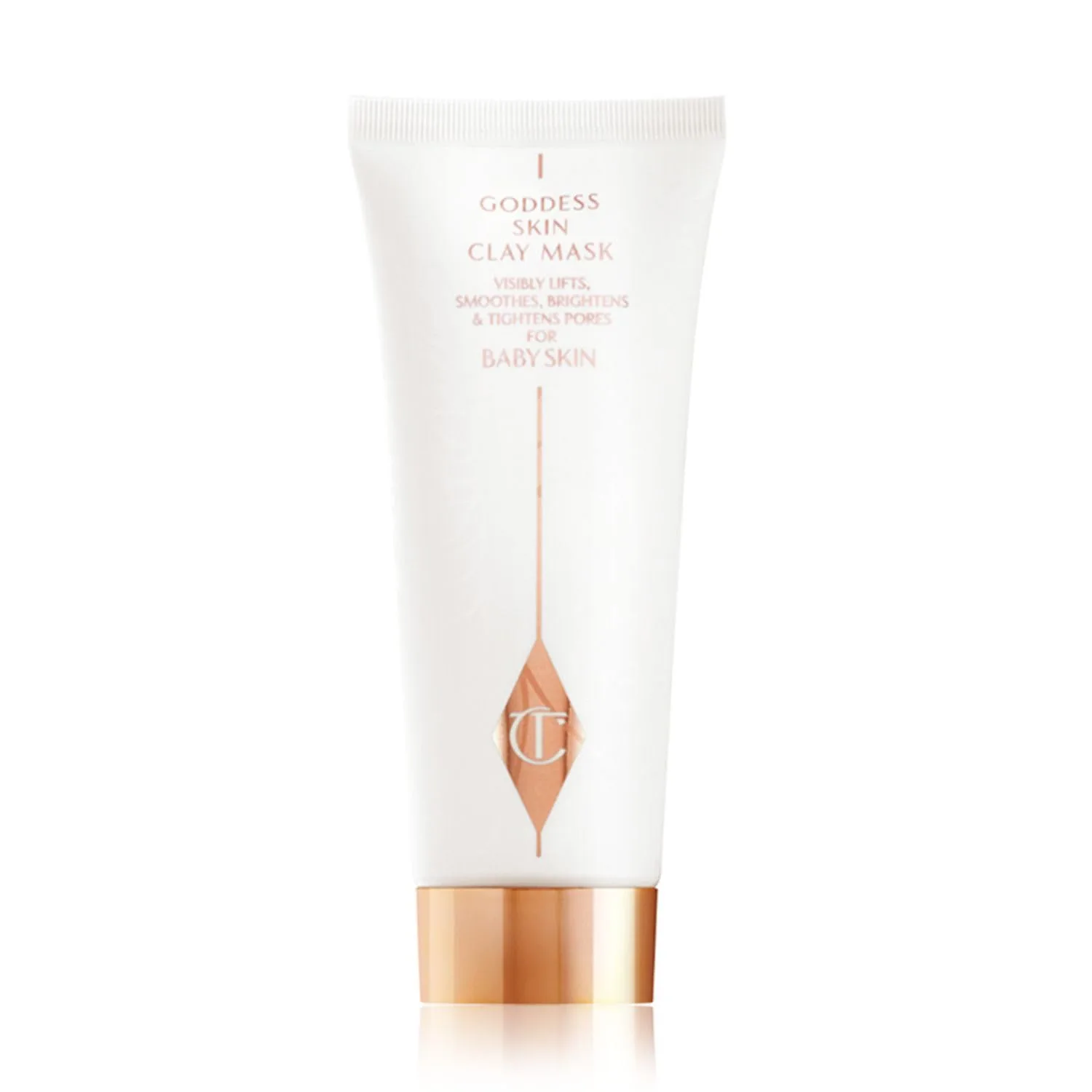 Маска для лица Charlotte Tilbury — Глиняная Goddess Skin Clay Mask - сужающая поры и увлажняющая глиняная с витамином С и, 72.01 г