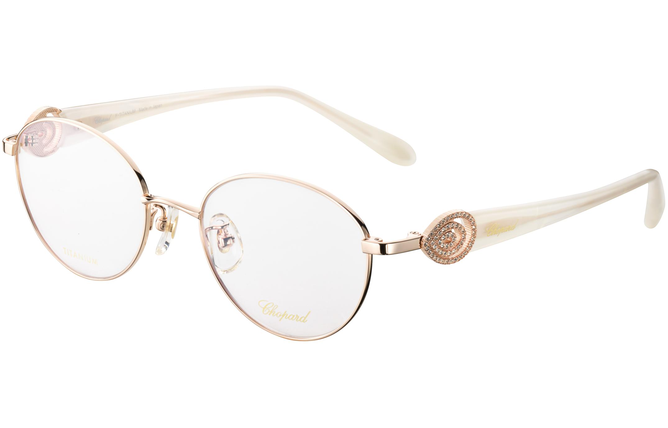 

Chopard Овальная оправа для очков из чистого титана, VCHL64J373K