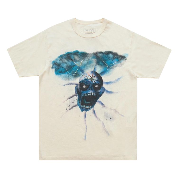 

Футболка ERL Skull T-Shirt 'White', белый