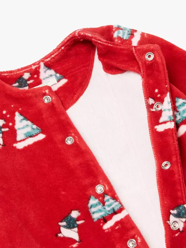 Комбинезончик Baby's Tree Graphic Bi-Pack Romper, красный Benetton — фото 3