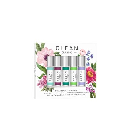 

Парфюмированная вода Rollerball Fragrance Gift Set Light Layering Vegan Без фталатов Без парабенов Дорожный размер Новый весенний подарочный набор Clean