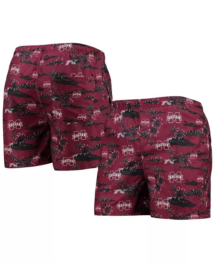 

Мужские плавки Maroon Mississippi State Bulldogs Island Palm FOCO
