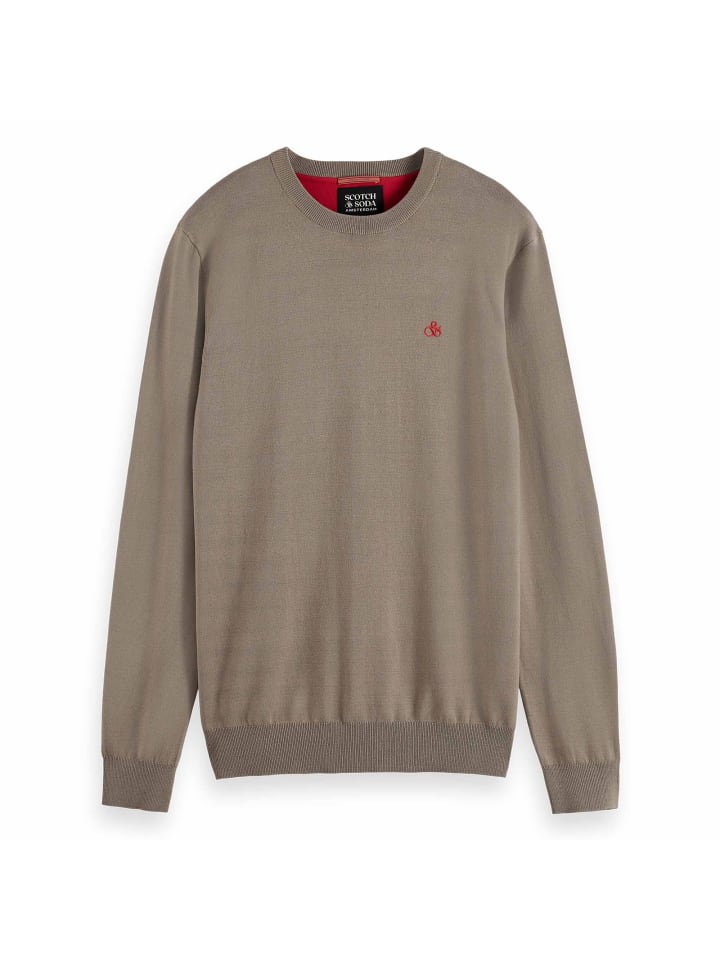 

Толстовка Scotch & Soda Strickpullover, светло-коричневый