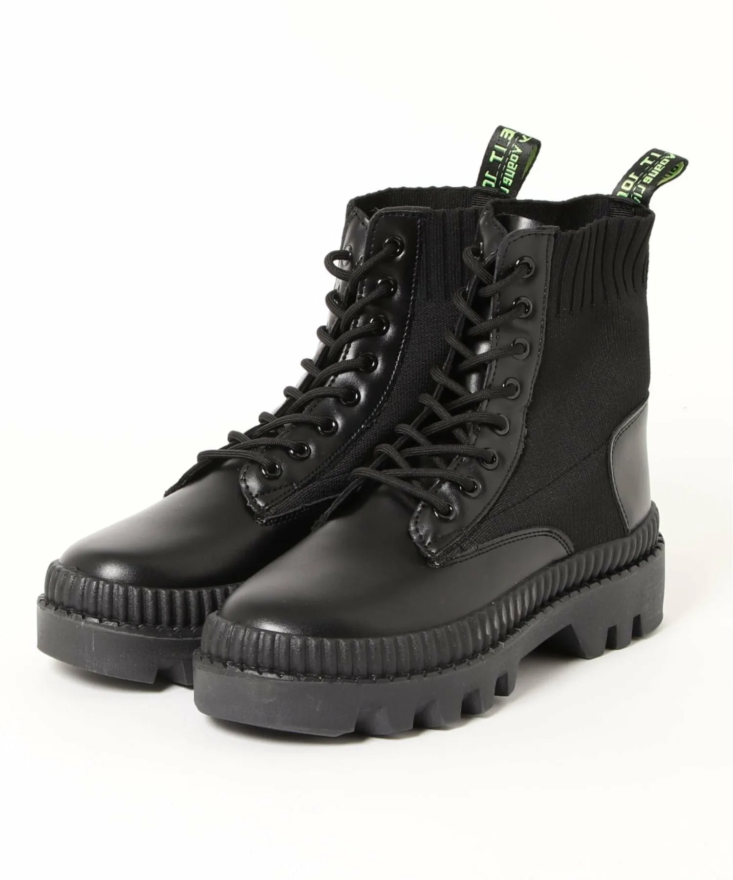 Ботинки aimoha на шнуровке и платформе, мужские/(M) Aimoha Mens, black — фото 2