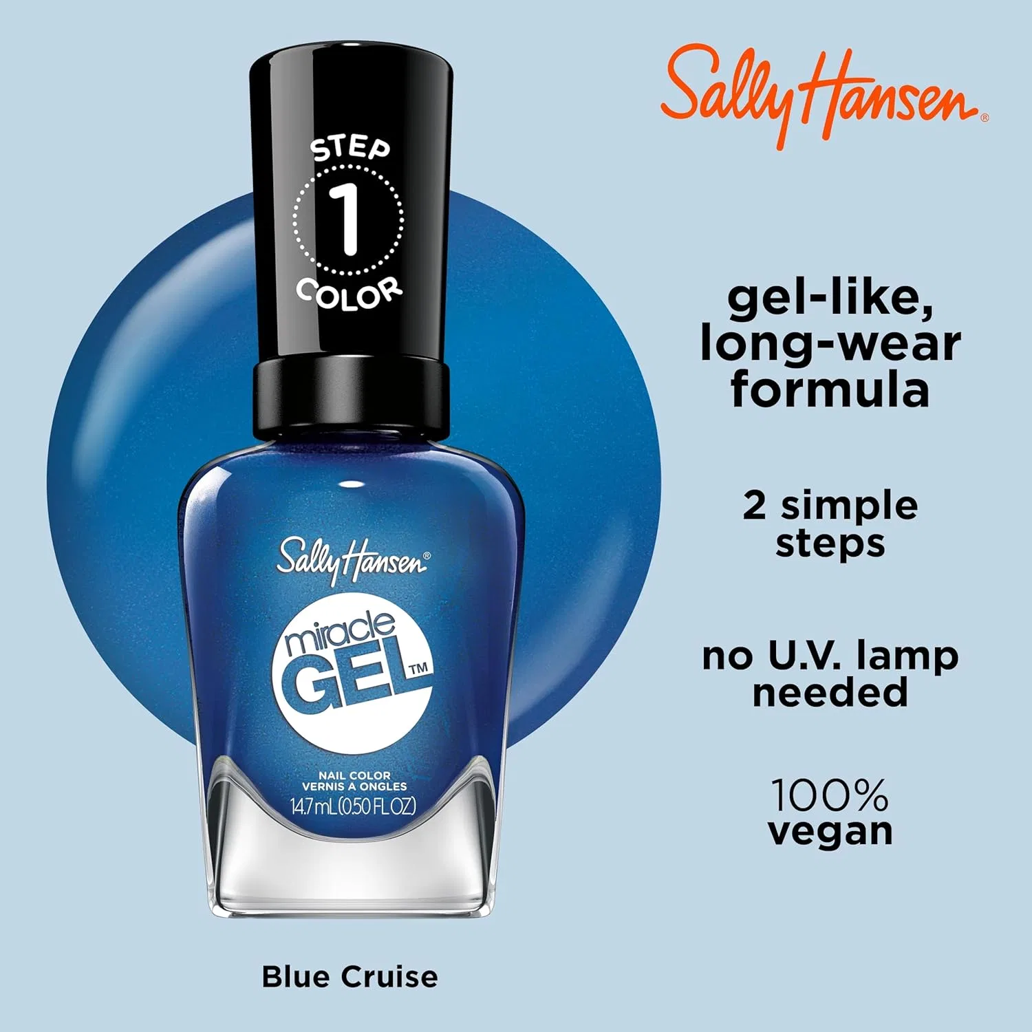 Лак для ногтей «Miracle Gel» от Sally Hansen Sally Hansen — фото 4