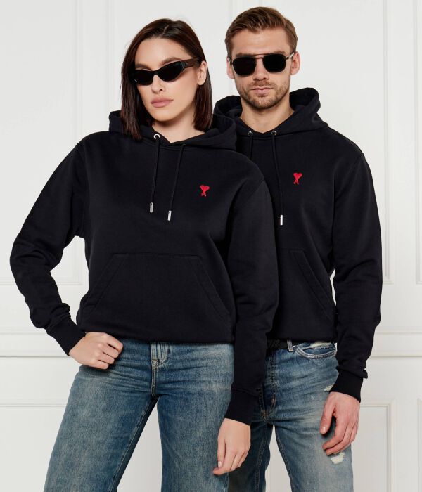 

Свитер Regular fit Ami Paris, черный