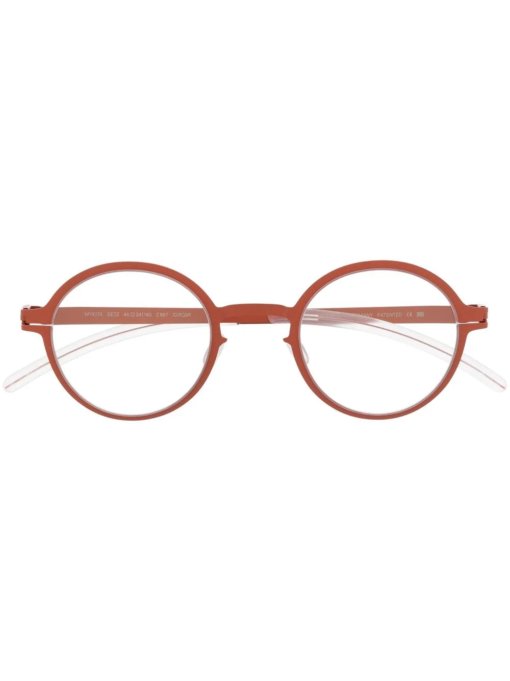 

Очки в круглой оправе Mykita, оранжевый