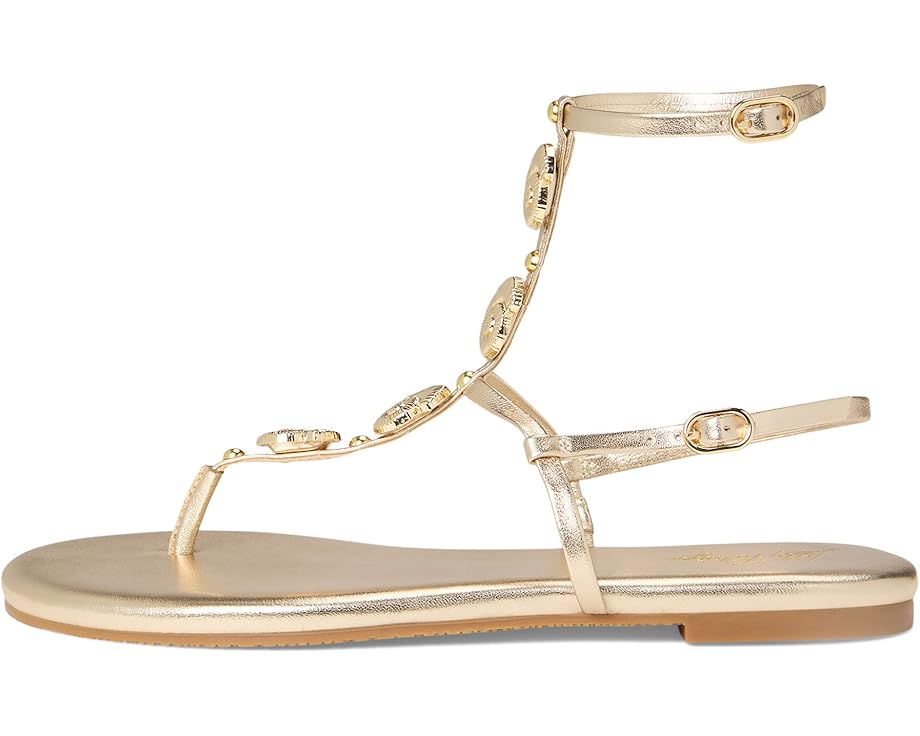 Сандалии Lilly Pulitzer Dylann Sandals, цвет Gold Metallic — фото 4