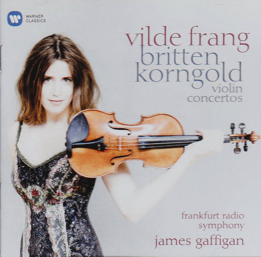 

Диск CD Britten / Korngold: Violin Concertos [Import] - Benjamin Britten, Erich Wolfgang Korngold, Vilde Frang, James Gaffigan, Frankfurt Radio Symphony Orchestra