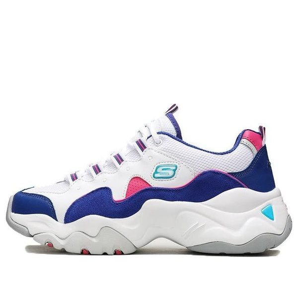 Кроссовки d'lites 3.0 zenway low-top sneakers white/blue Skechers, белый