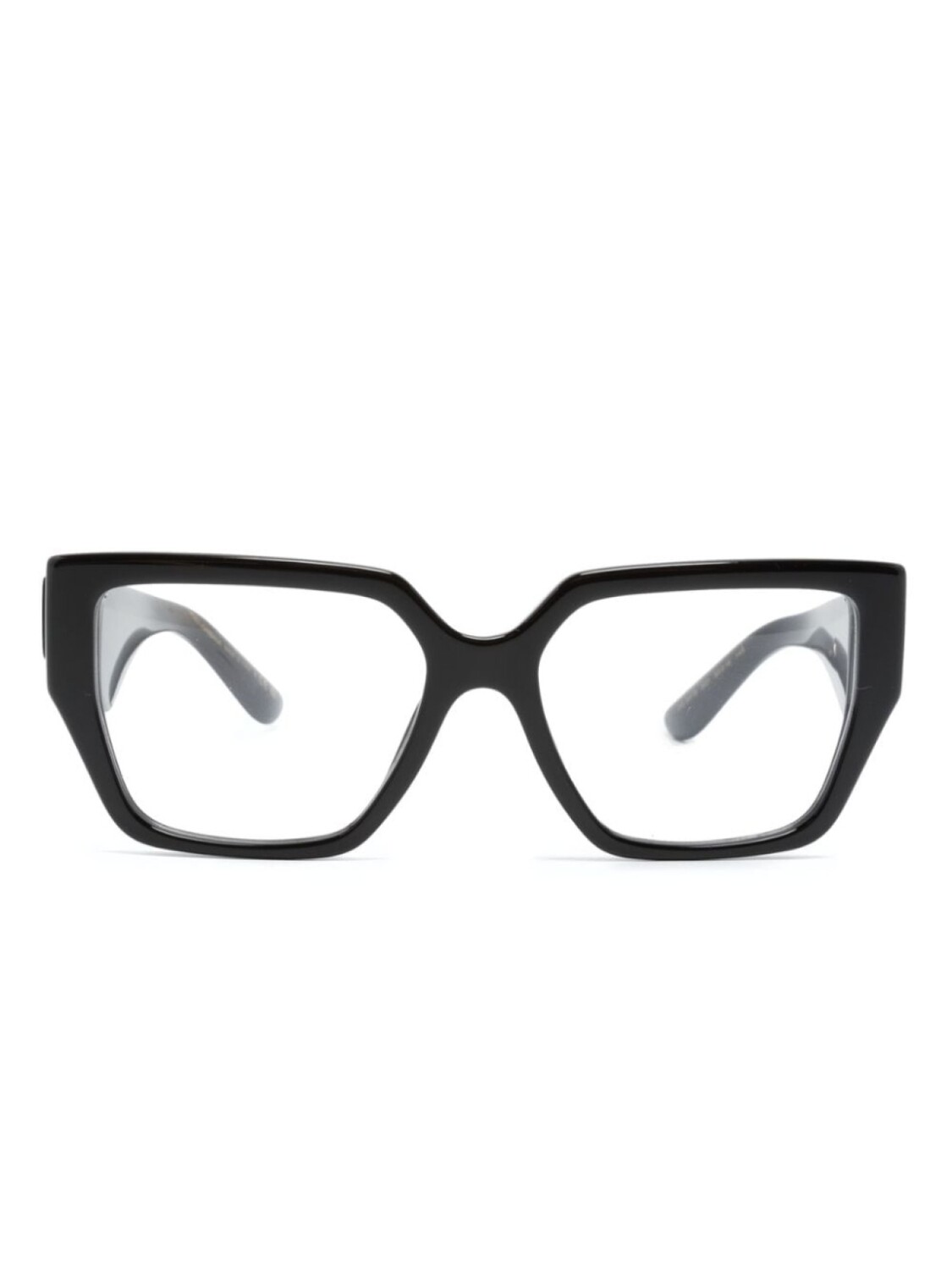 

Dolce & Gabbana Eyewear очки в квадратной оправе с логотипом, черный