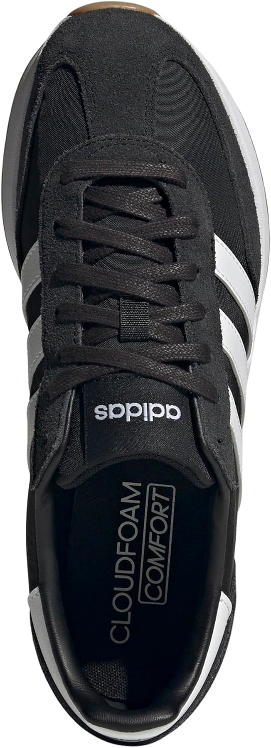 Мужские кроссовки для бега adidas Run 72, белый/черный — фото 2