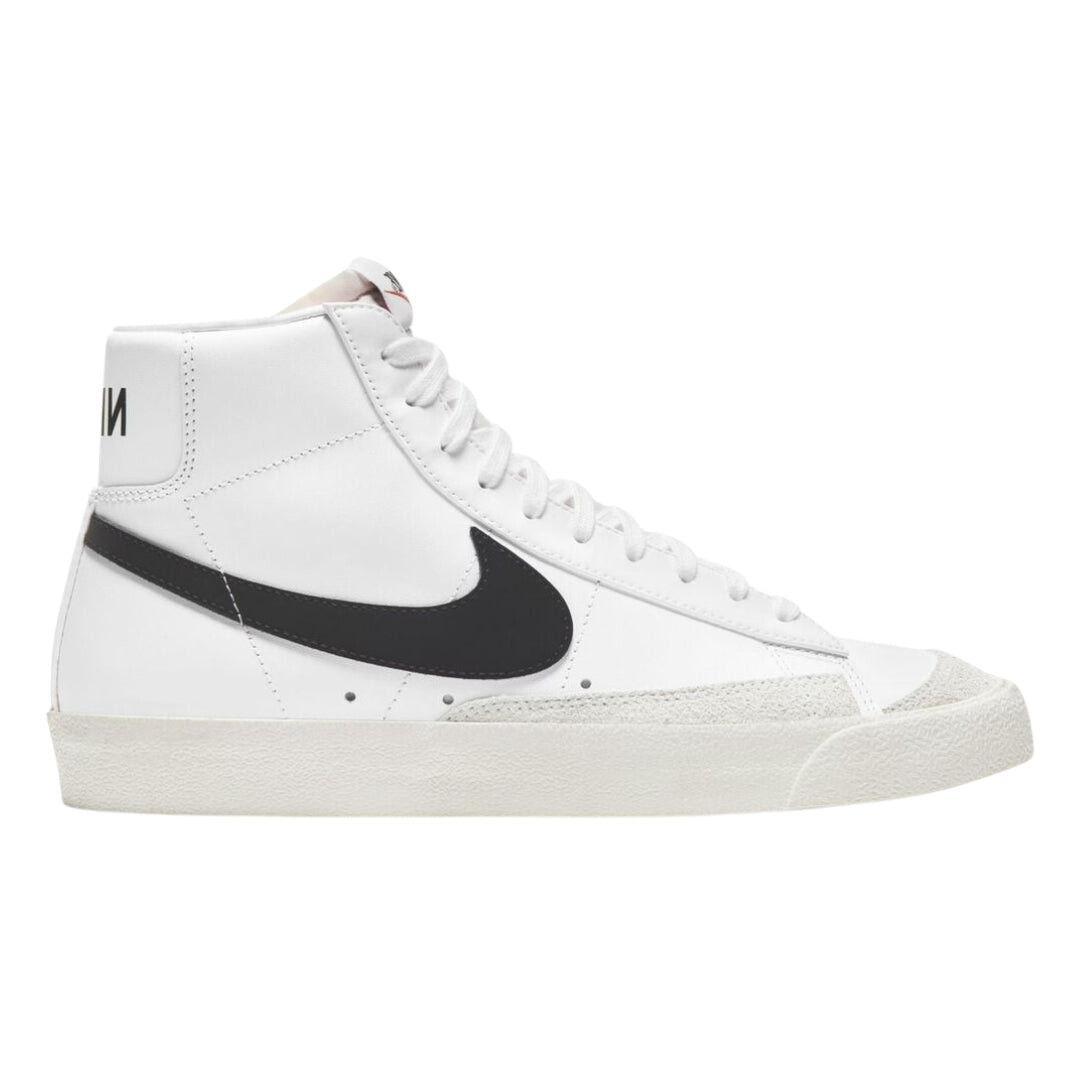 

Винтажные кроссовки blazer mid 77 с логотипом и белым Nike, белый