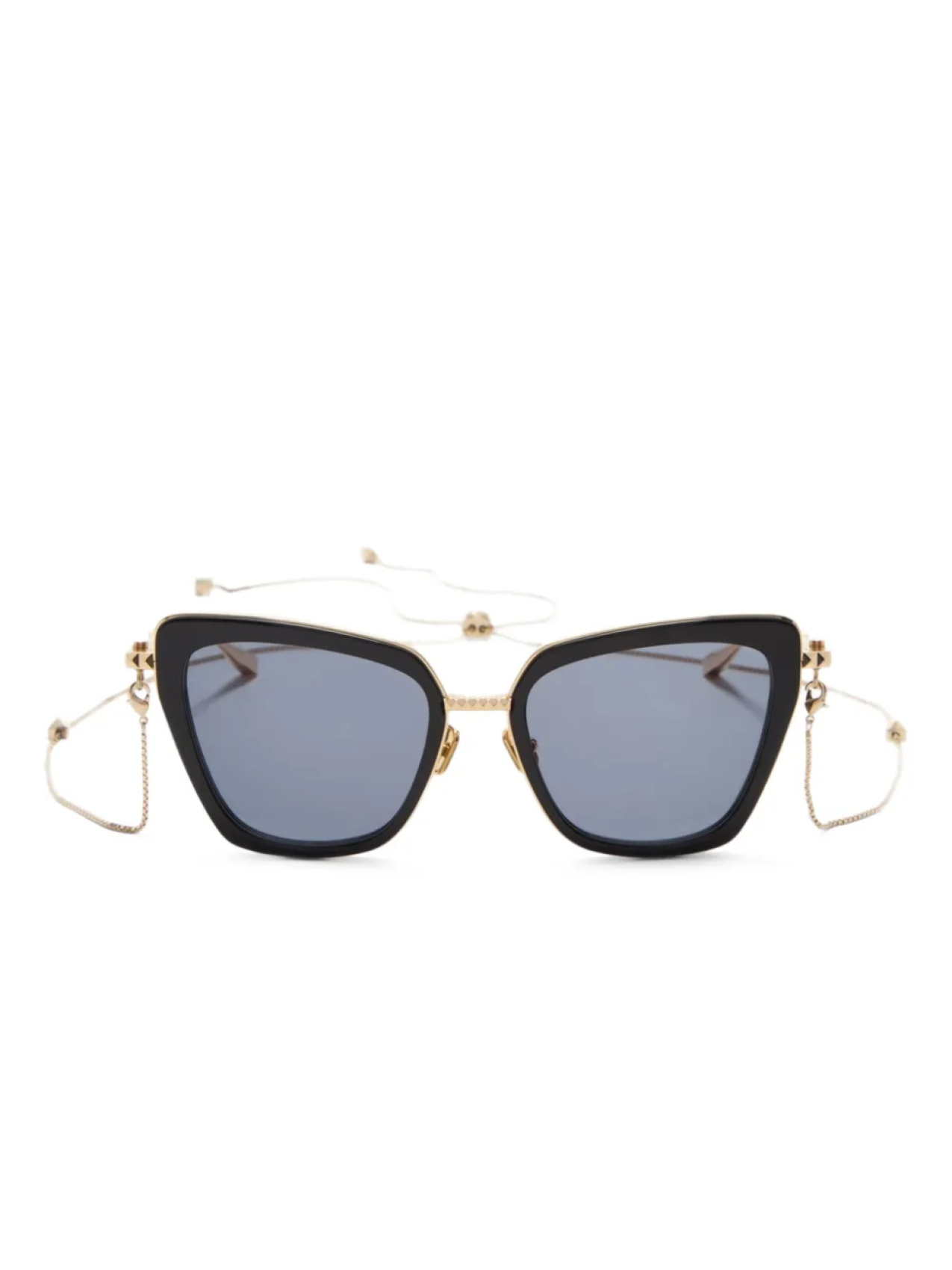 

Солнцезащитные очки VALENTINO GARAVANI EYEWEAR VLS165 A Chain, черный