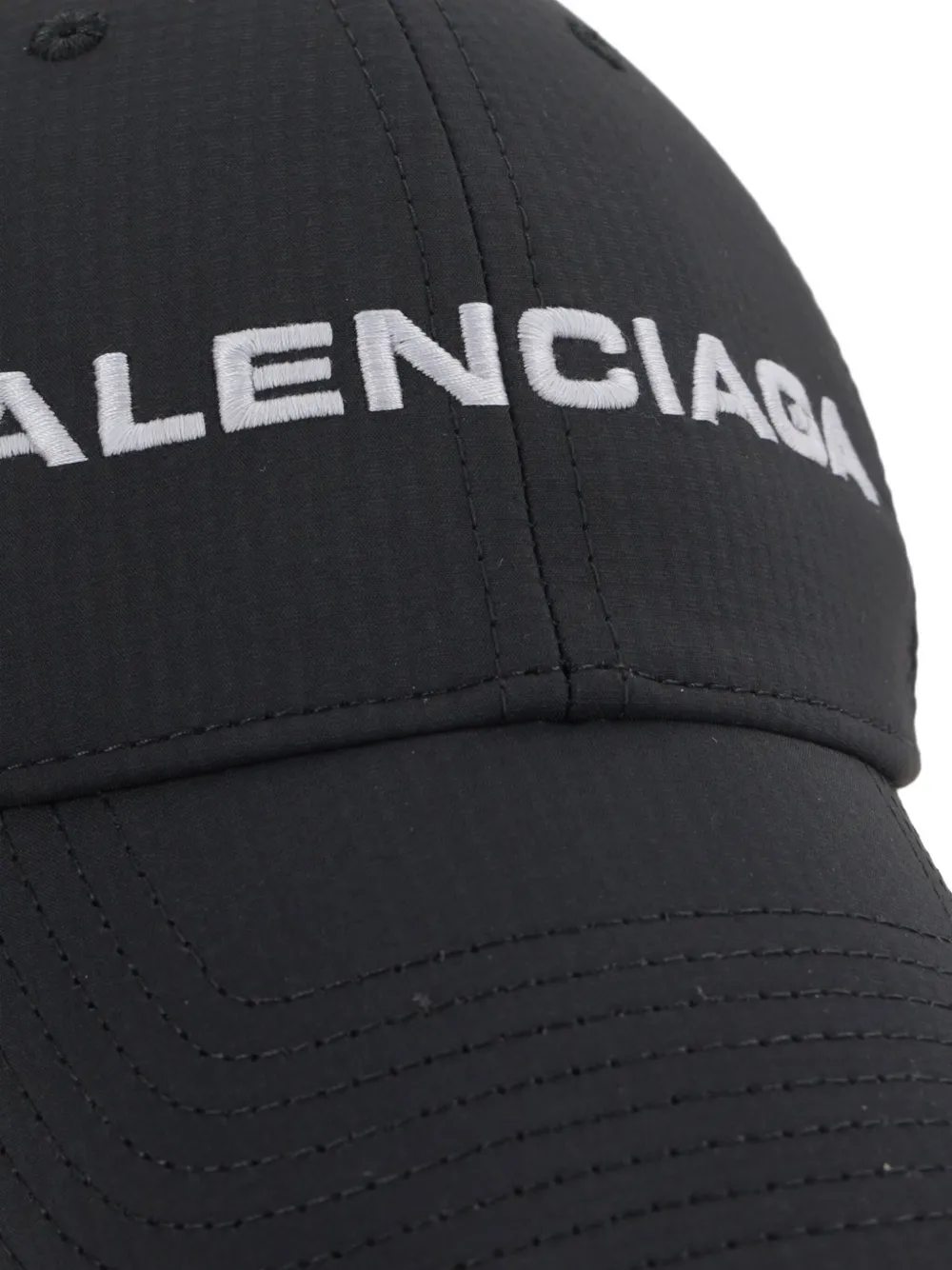 Бейсболка с вышитым логотипом BALENCIAGA, черный — фото 4