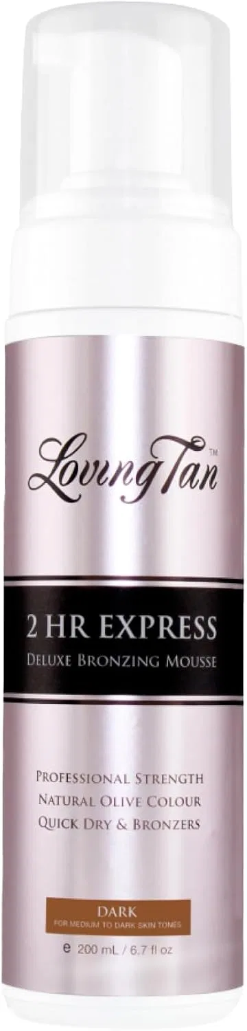 Автозагар мусс Loving Tan 2 HR Express, темный, 6.7 fl oz