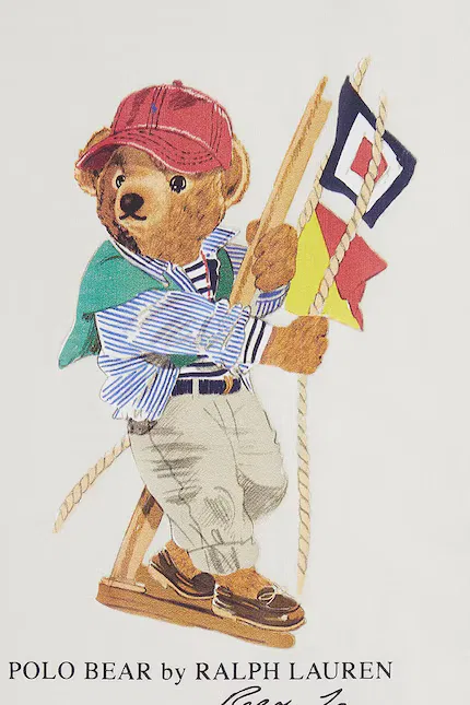 Футболка хлопковая Polo Ralph Lauren, белый — фото 3