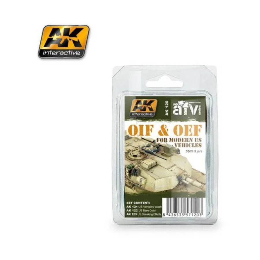 

OIF и OEF для современных автомобилей США, Weathering (AK-Interactive)