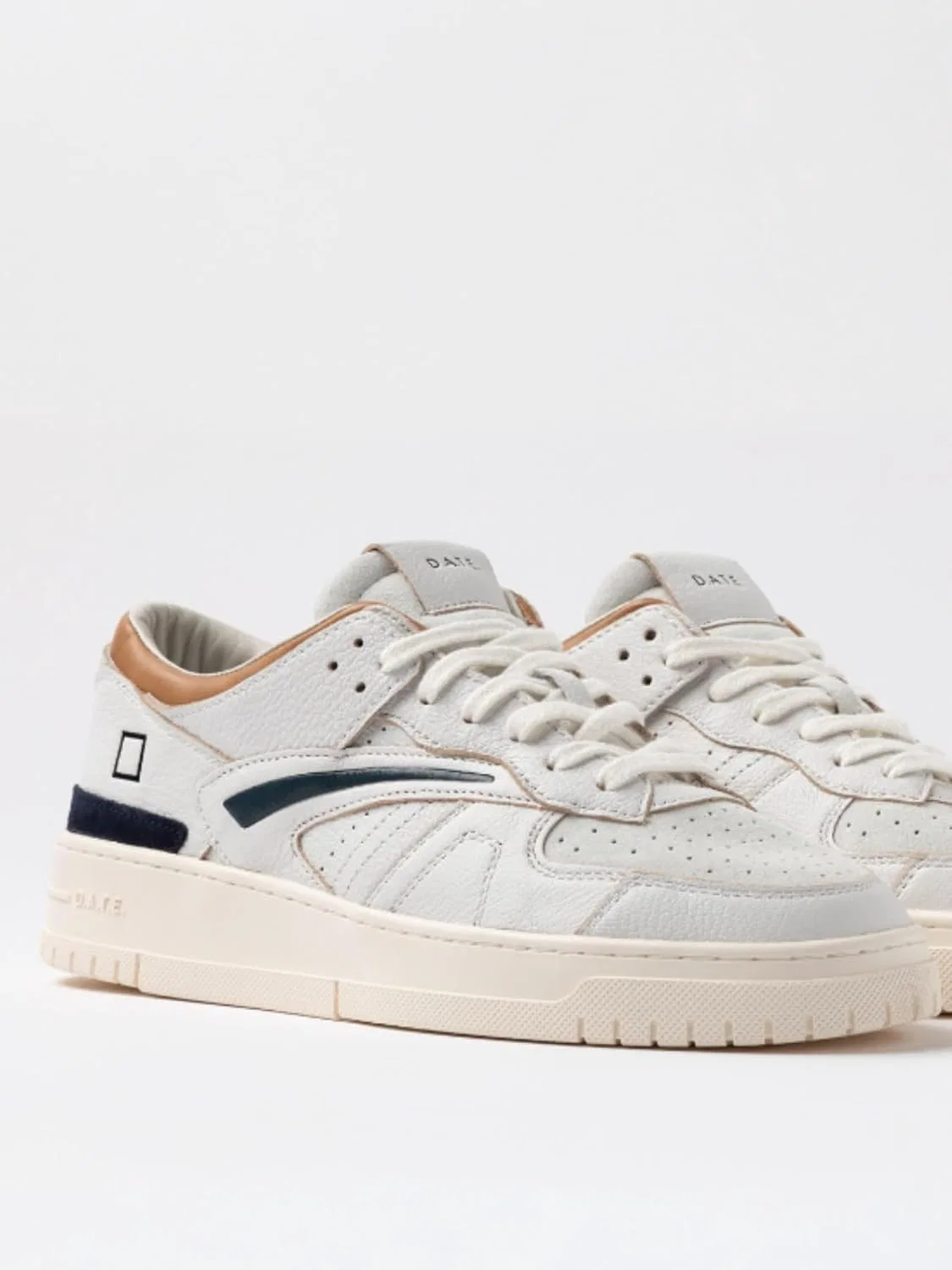 DATE Кроссовки D.A.T.E. Trainers Tournament Colored - White/Blue — фото 2