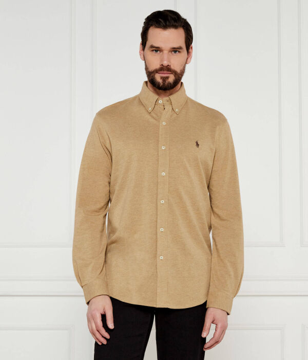 

Рубашка Regular fit Polo Ralph Lauren, желтый