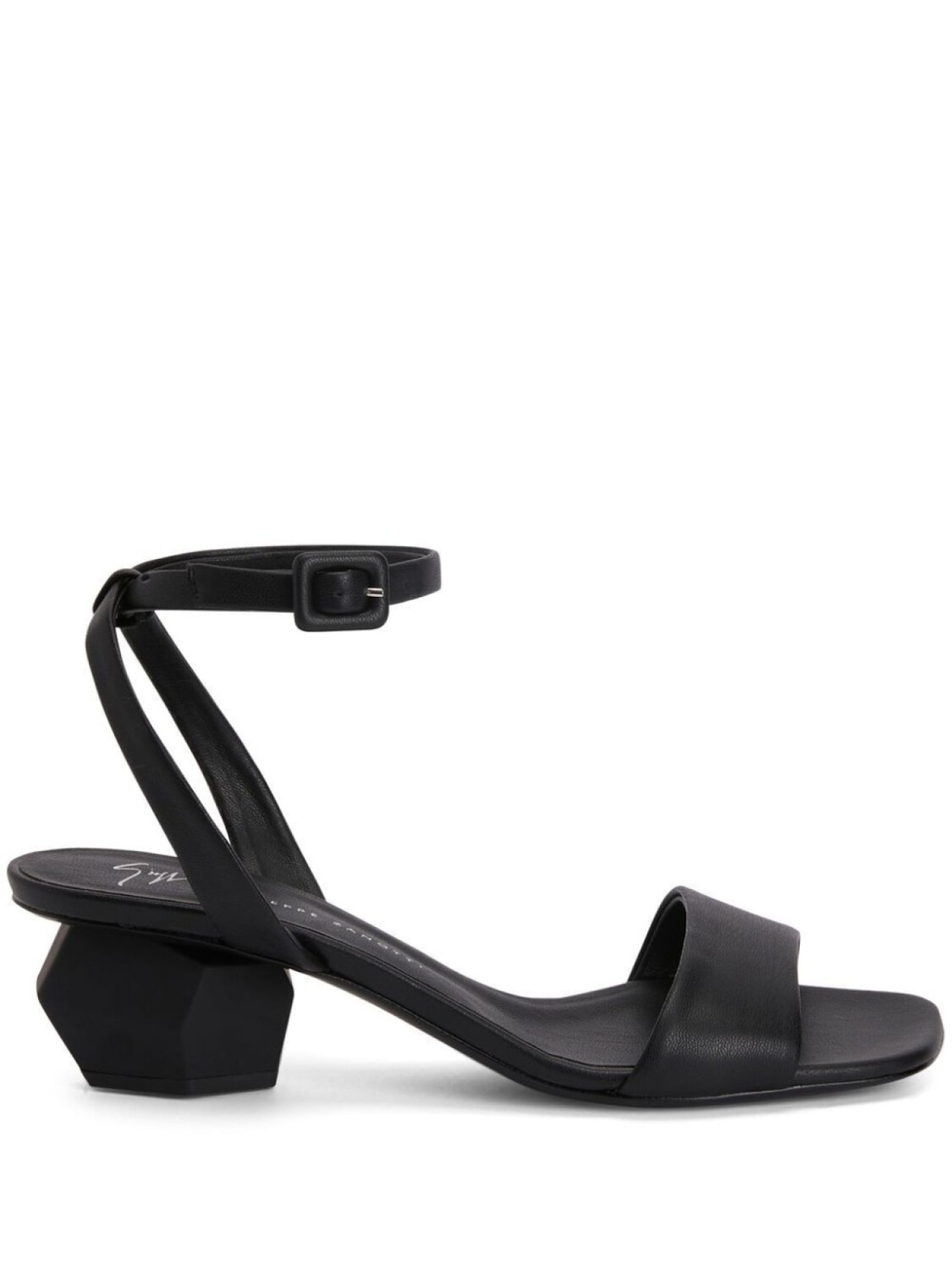 

Giuseppe Zanotti босоножки Rozalie Strap на блочном каблуке, черный