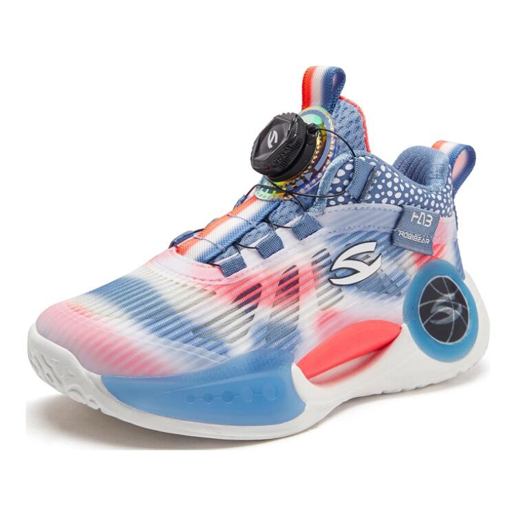 Кроссовки HOBIBEAR Kids Basketball Shoes Kids Mid-top, голубой — фото 3