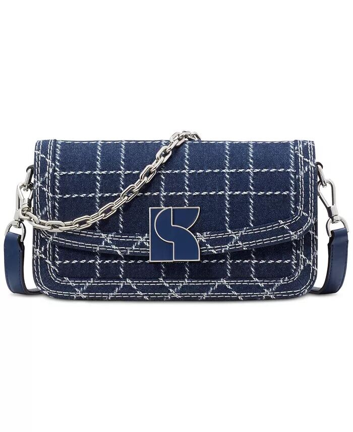

Через плечо в клетку Dakota Denim Kate Spade New York, синий