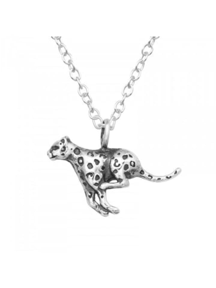 

Alexander York Подвеска с леопардовым принтом, колье из серебра 925 пробы, комплект из двух серебряных элементов