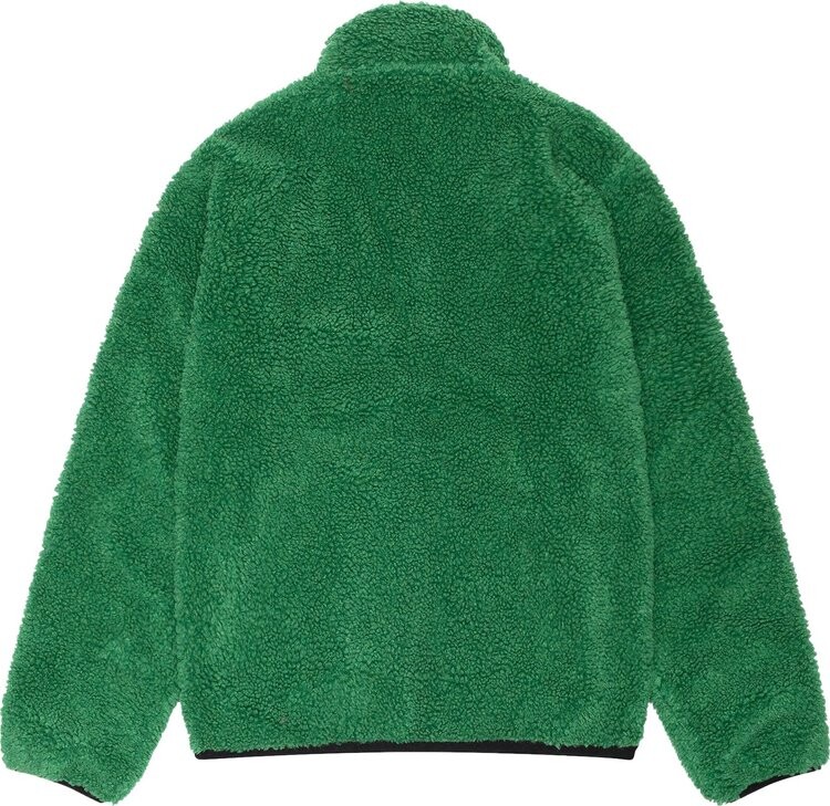 Куртка Stussy Sherpa Reversible 'Green', разноцветный — фото 2