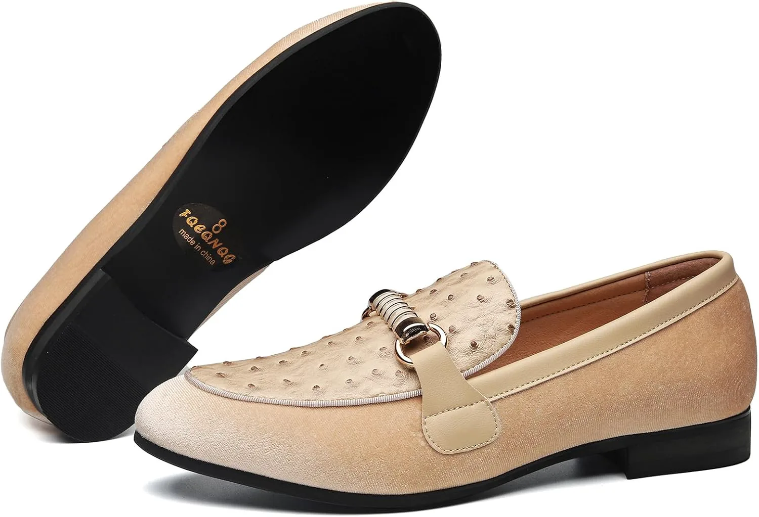 

Мужские модные официальные бархатные лоферы и свадебные туфли для мужчин, роскошные повседневные мужские туфли на каждый день с пуговицей FQEQNQG