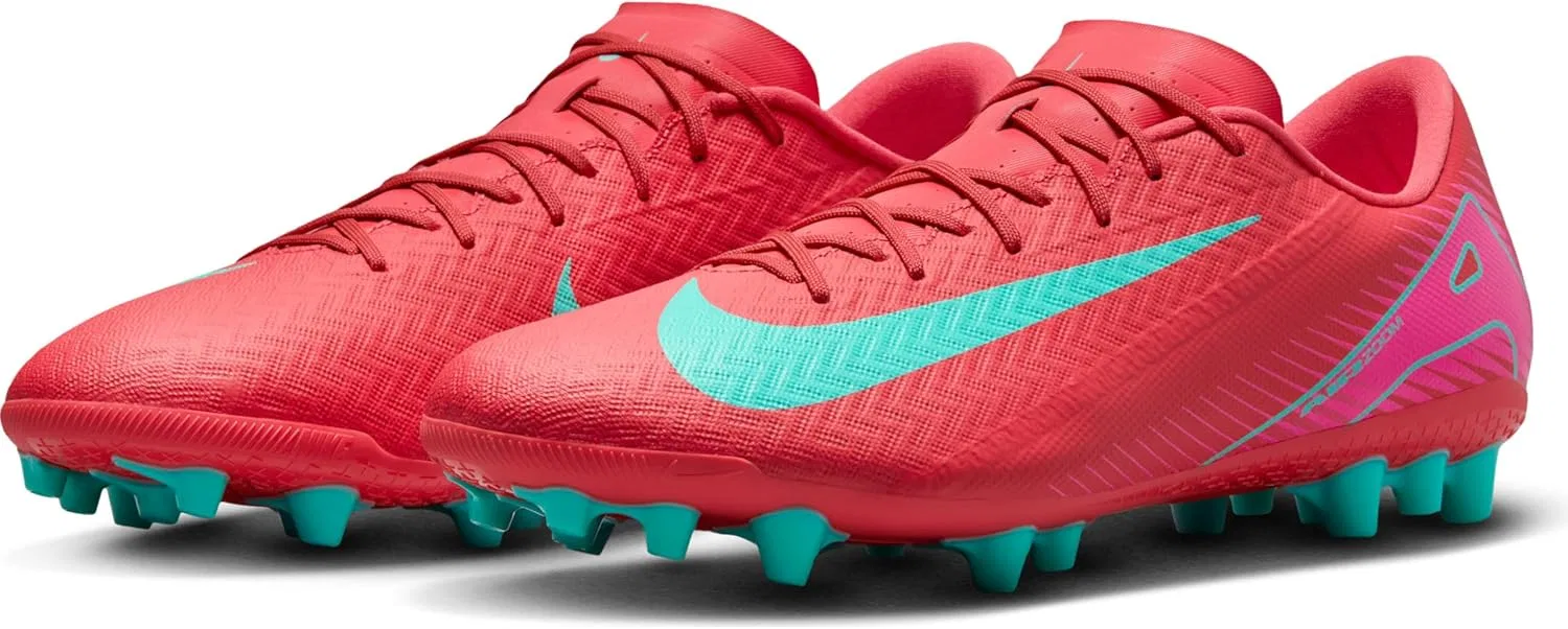 Футбольные бутсы Nike Mercurial Vapor 16 Academy AG Low Top FQ8364, Ember Glow Aurora Green — фото 2