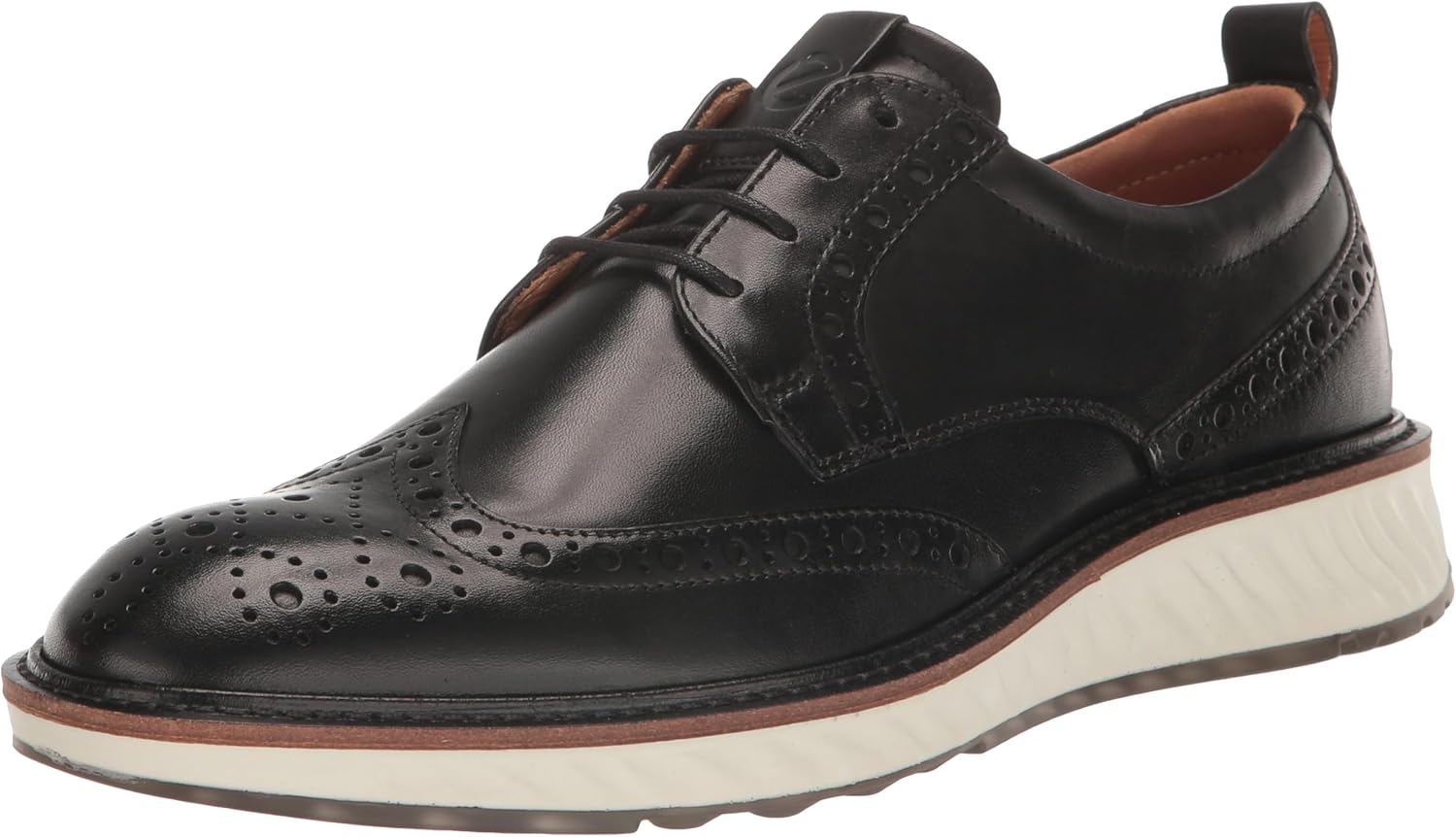 

Мужские оксфорды Ecco St1 Hybrid Brogue, белый/черный