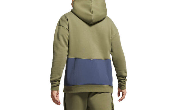 Толстовка Nike MENS F.C. Fleeced Casual Football OliveGreen Olive green, зеленый — фото 2