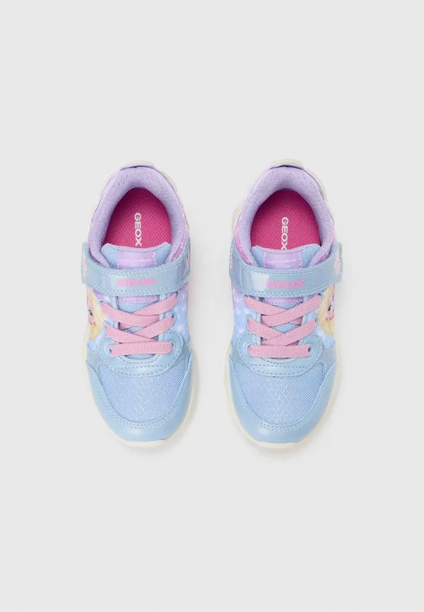 Кроссовки для девочек princess fadinlight Geox, Lilac/Sky — фото 4