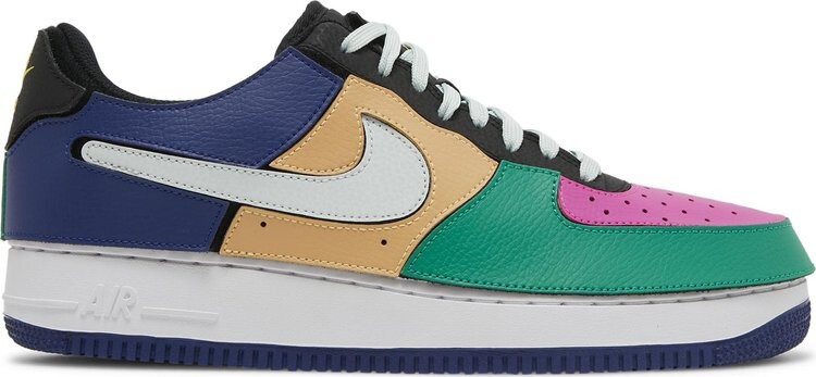 

Кроссовки Nike Air Force 1/1 'Black Multi-Color', многоцветный