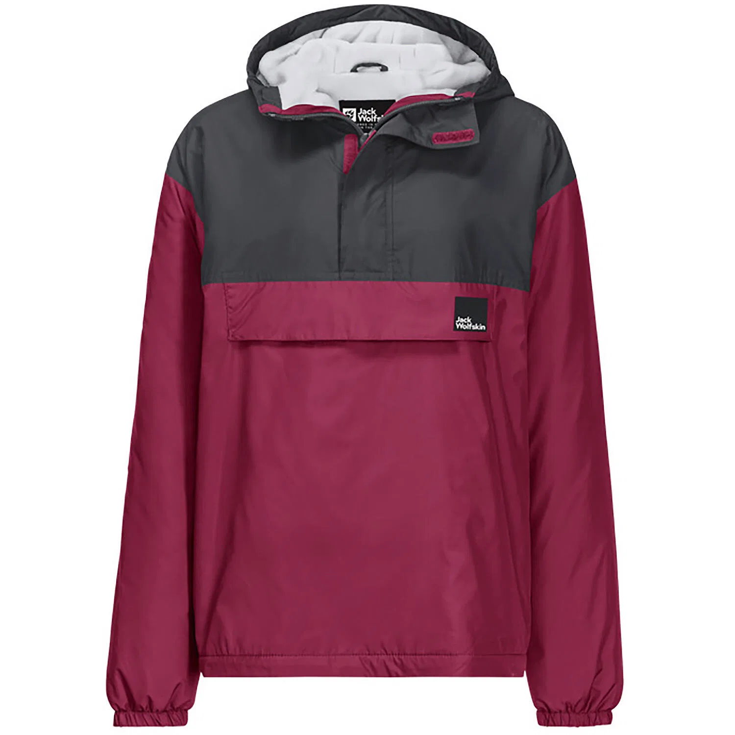 Детский пуловер с принтом YOUTH SPIRIT INS SMOCK Jack Wolfskin, Purpur