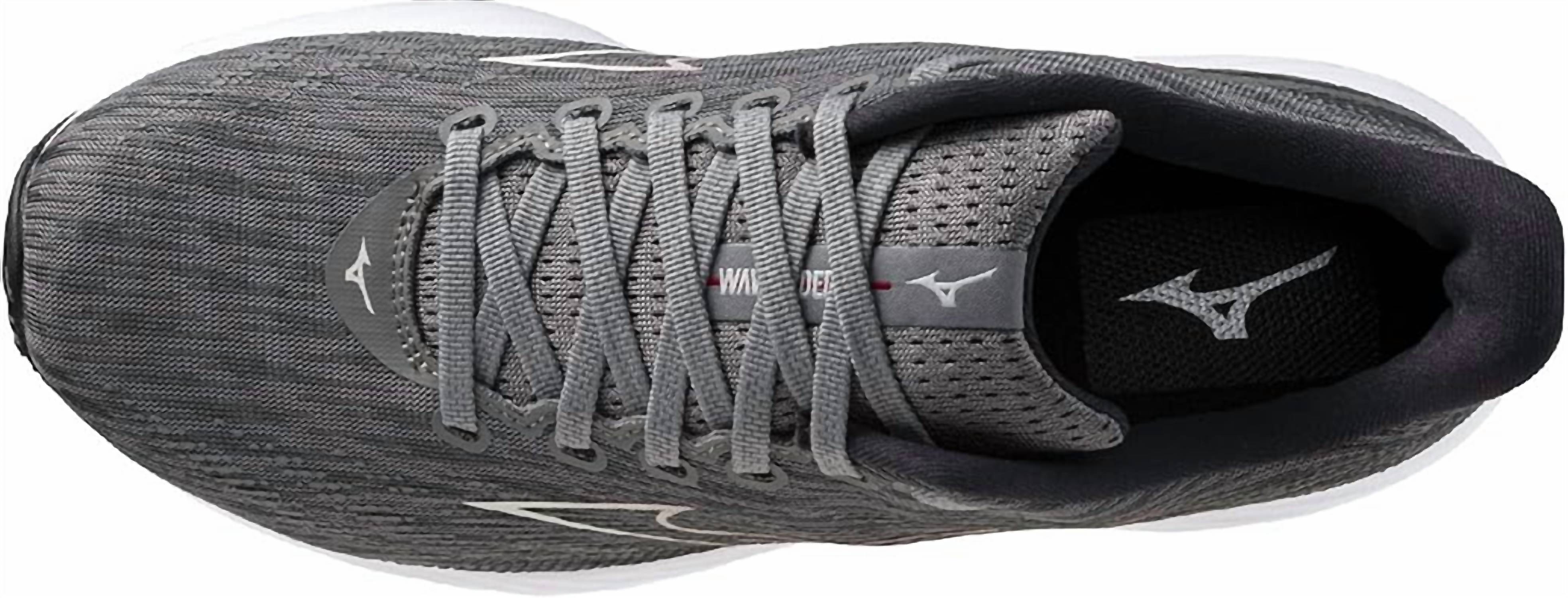 Женские кроссовки Wave Rider 28 в цвете Ultimate Grey/Cosmo Chrome MIZUNO — фото 3