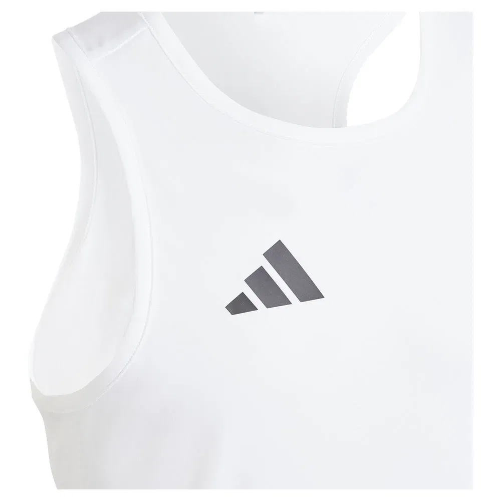 Майка без рукавов Team Singlet Adidas, белый — фото 3