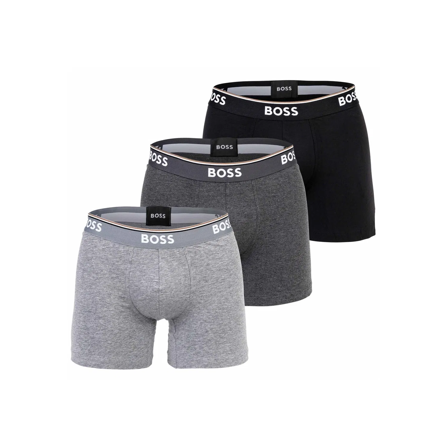 Мужские боксеры 3er Pack BOSS, Gray