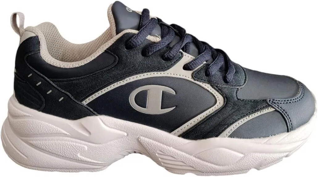 Детские кроссовки для мальчиков Champion S32901-BS501, Цвет Blau Grau Weiss