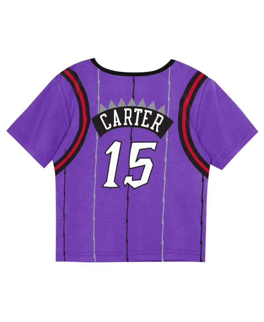 Комплект из футболки и шорт с принтом Vince Carter Mitchell & Ness, Purple — фото 3