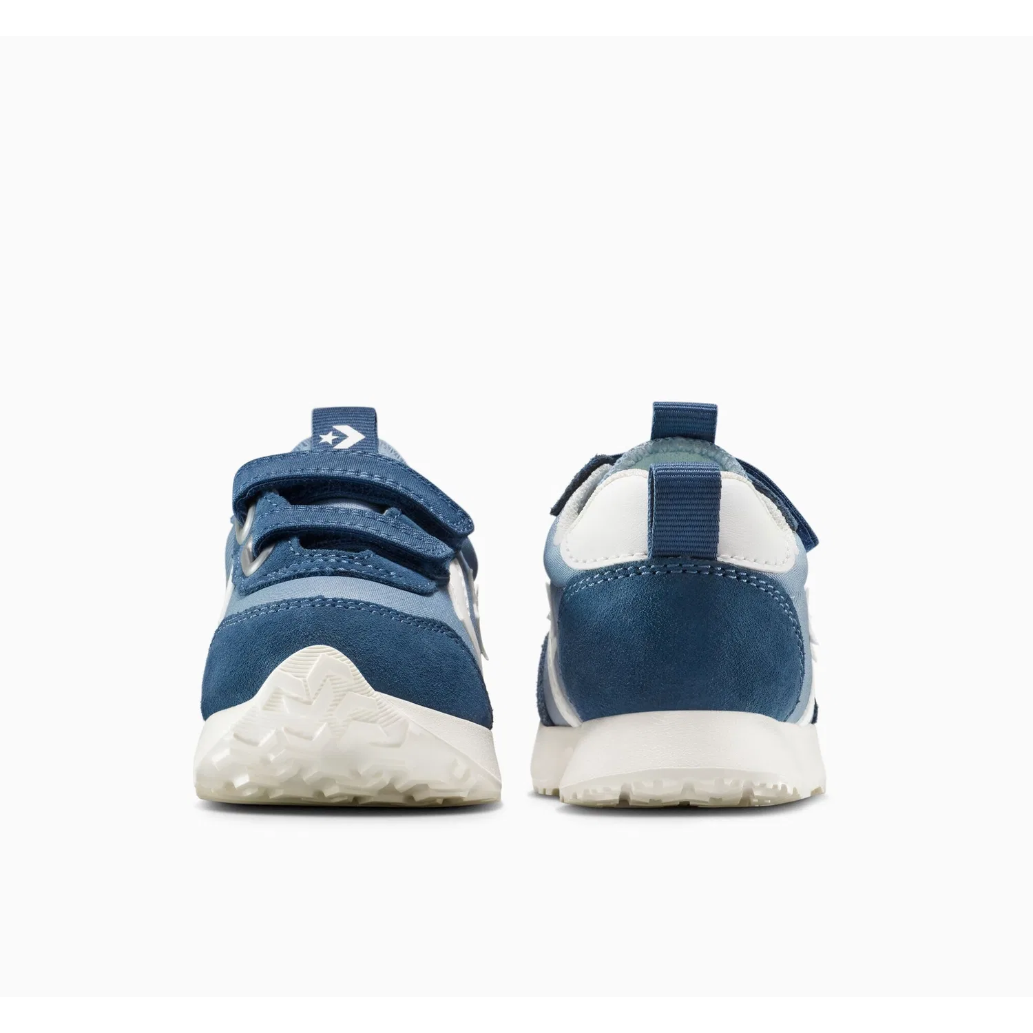 Детские кроссовки с кожаным верхом Converse, Yeti Breath Blue/Slacker Blue — фото 4
